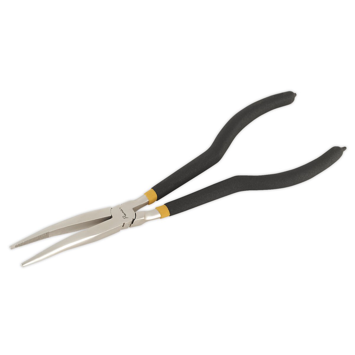 Needle Nose Pliers 280mm Offset Ni-Fe Finish
