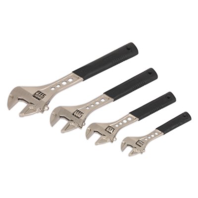 Adjustable Wrench Set 4pc