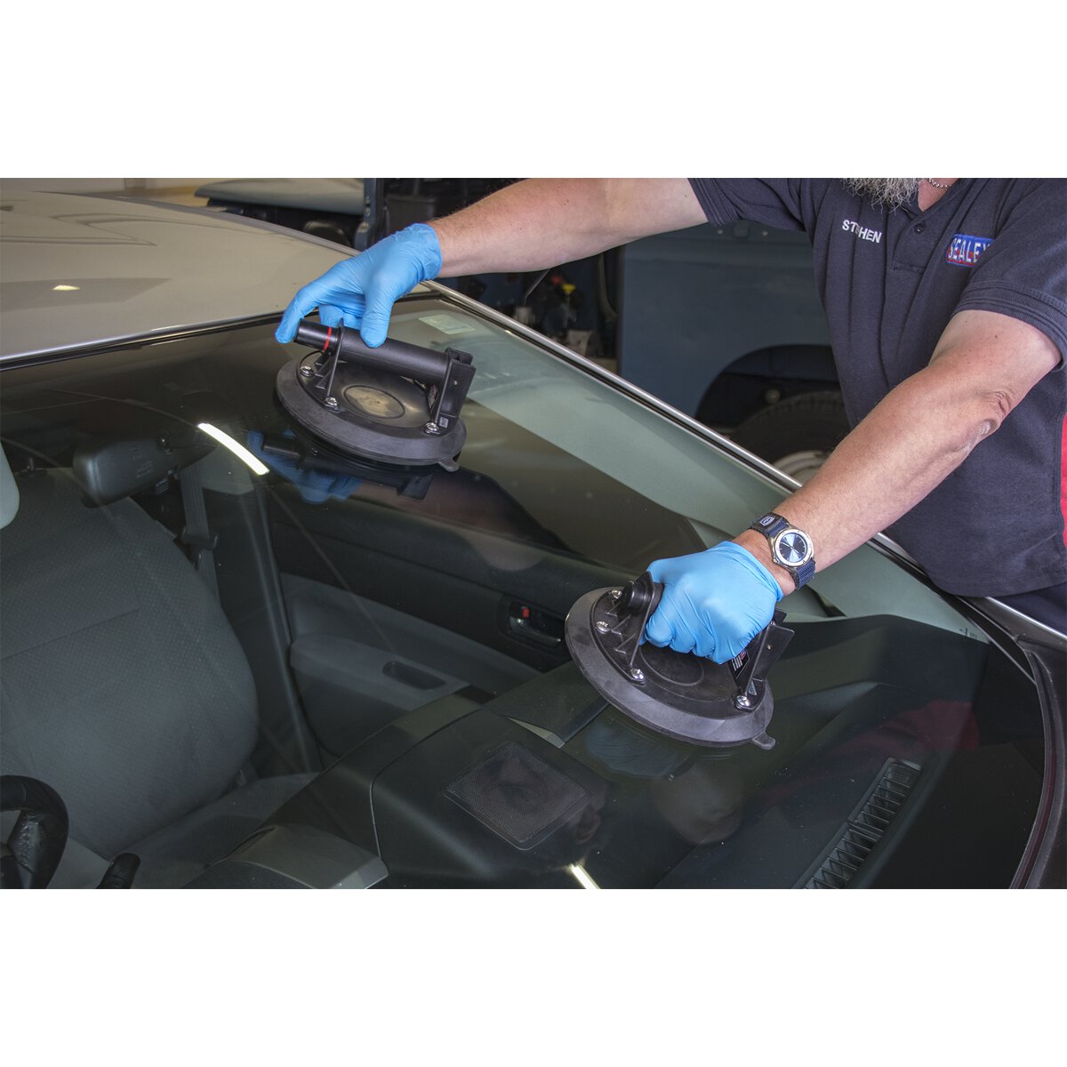 Heavy Lift Suction Cup with Vacuum Grip Indicator