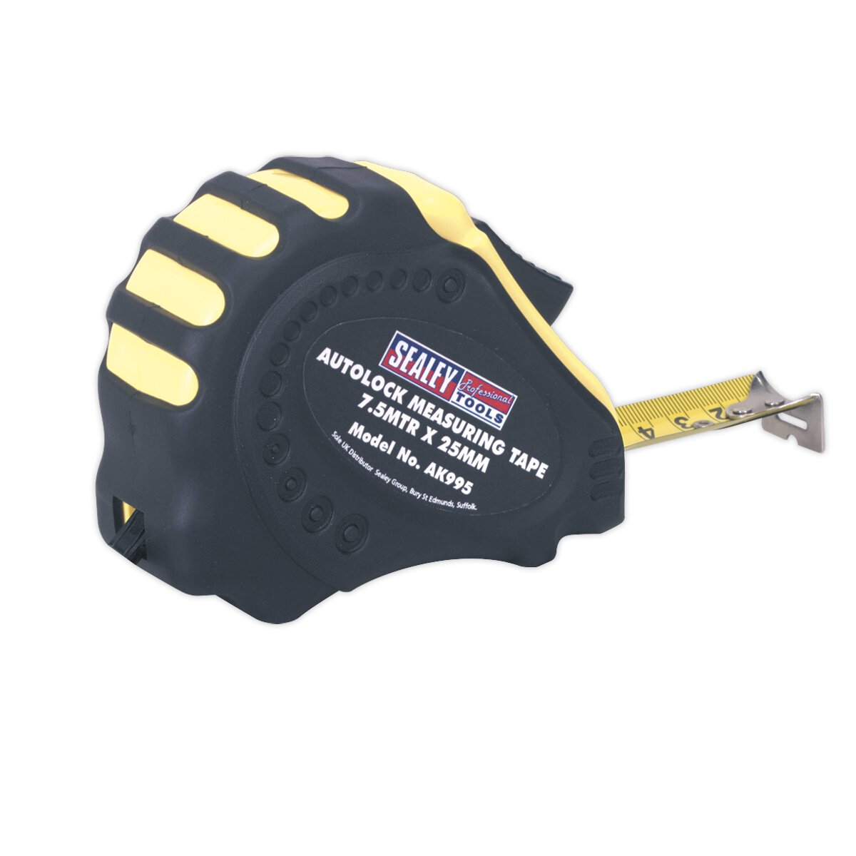 Autolock Tape Measure 7.5m(25ft) x 25mm - Metric/Imperial