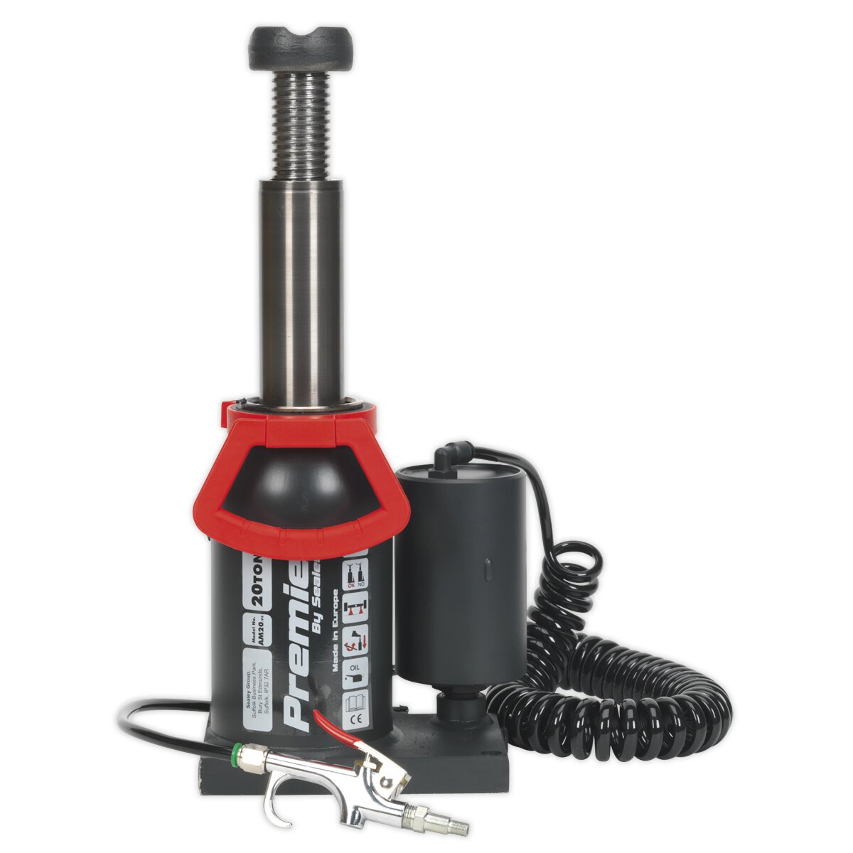 Bottle Jack 20tonne Manual/Air Hydraulic