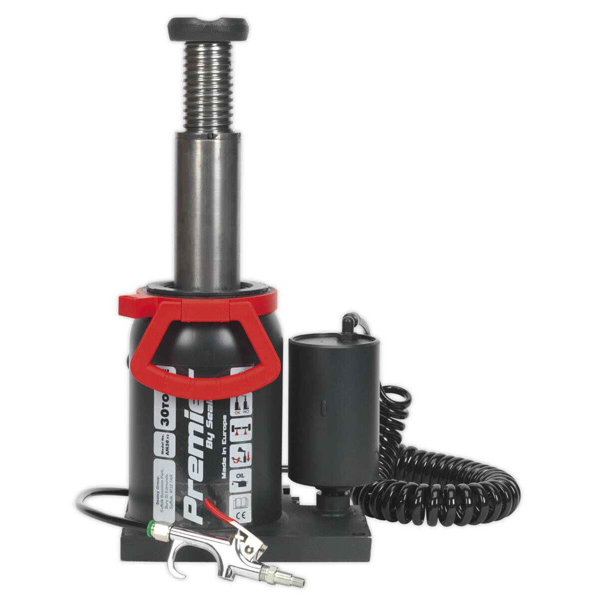 Bottle Jack 30tonne Manual/Air Hydraulic