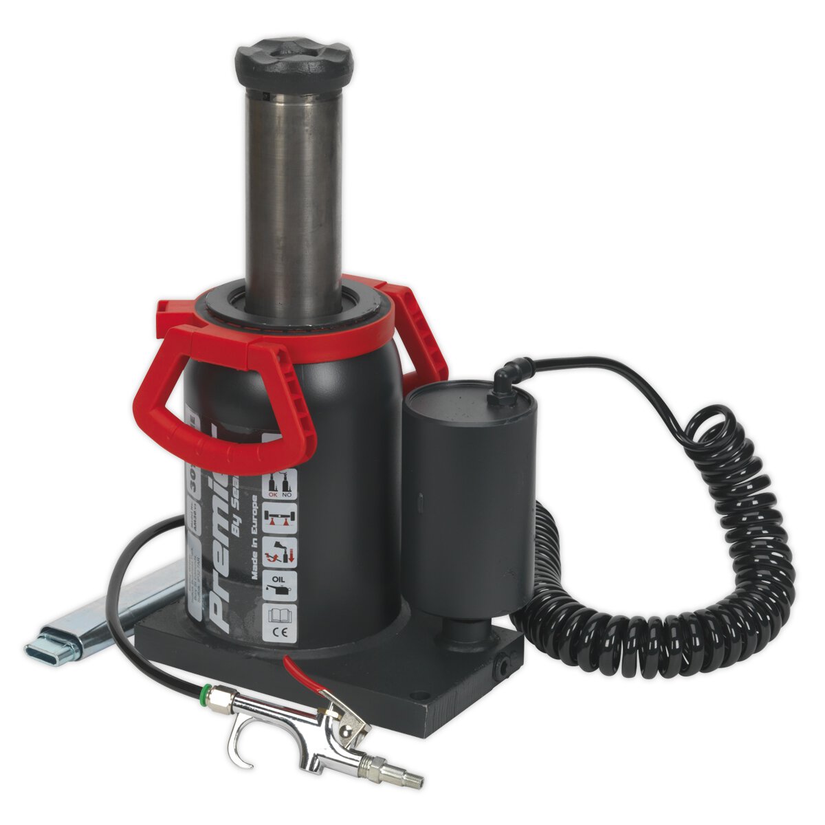 Bottle Jack 30tonne Manual/Air Hydraulic