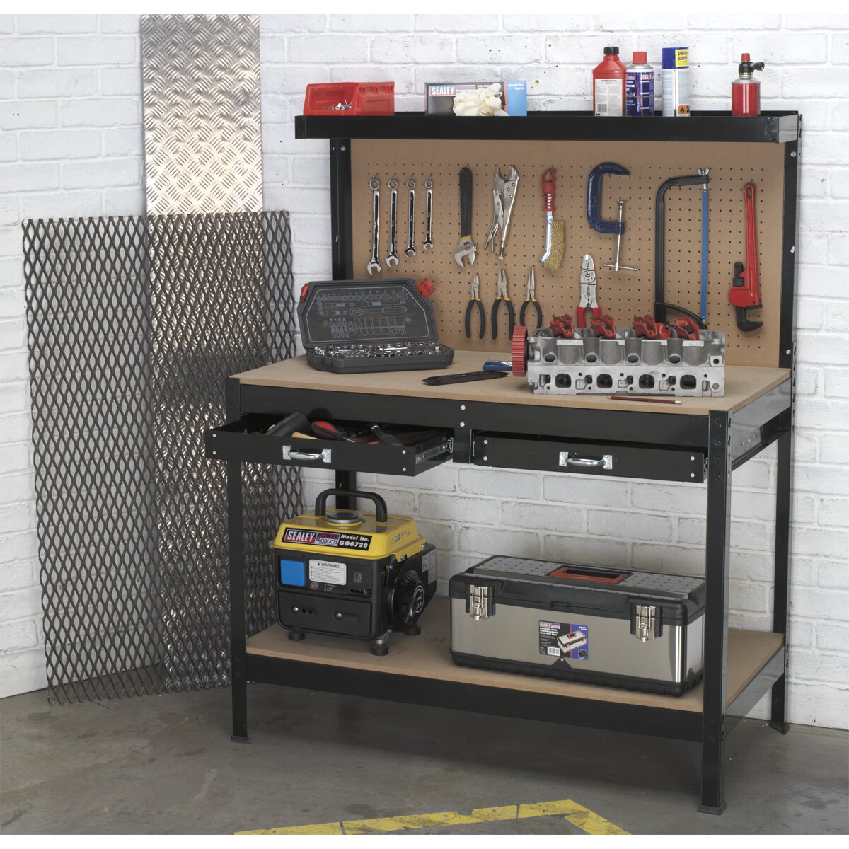 Workstation 1.2m with Drawers