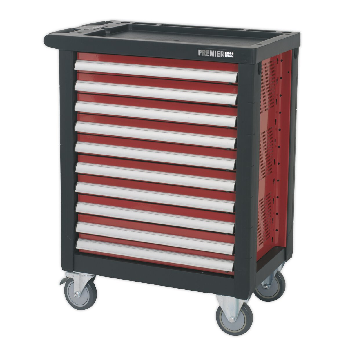 Rollcab 10 Drawer with Ball Bearing Slides