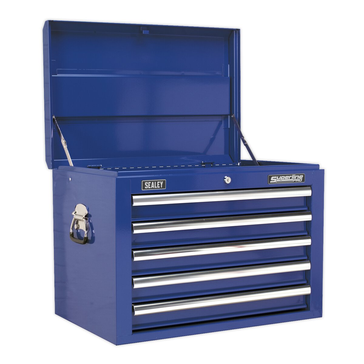 Topchest 5 Drawer with Ball Bearing Slides - Blue