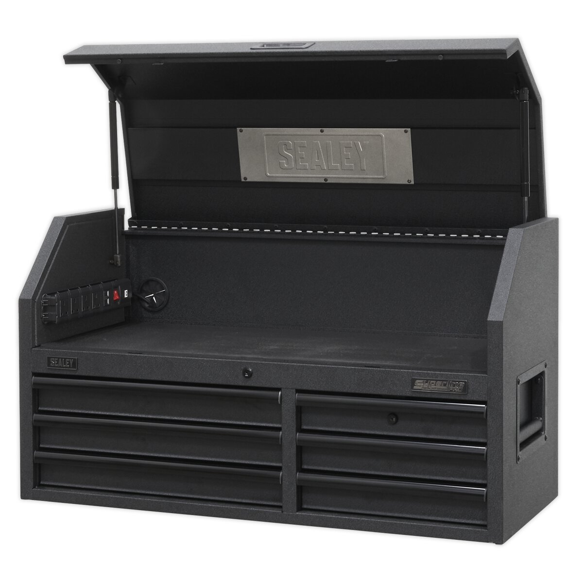 Topchest 6 Drawer 1030mm Soft Close Drawers & Power Strip