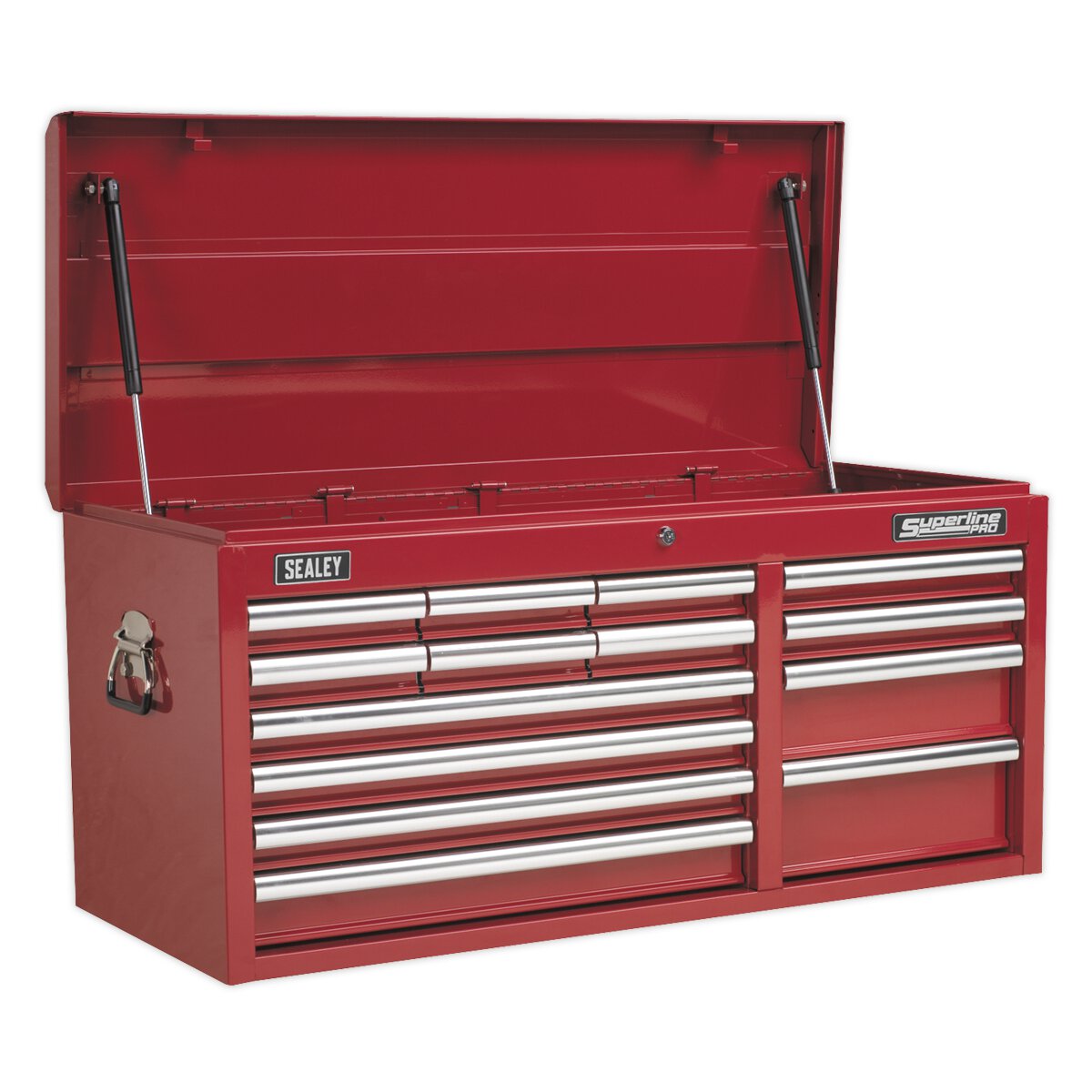 Topchest 14 Drawer with Ball Bearing Slides Heavy-Duty - Red