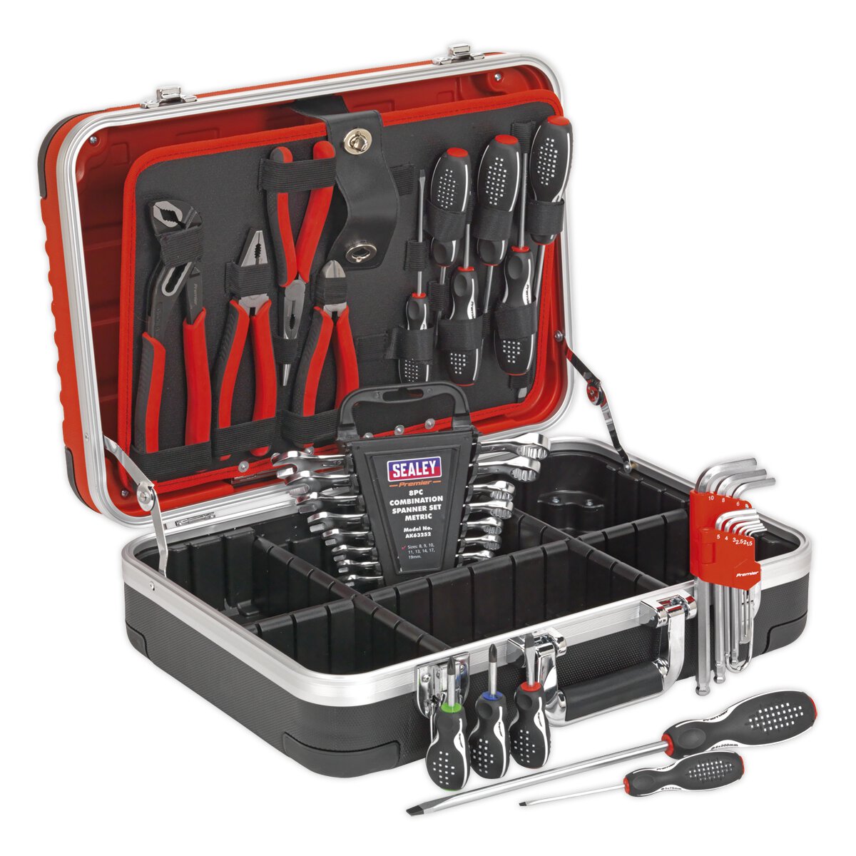 Professional HDPE Tool Case Heavy-Duty & 32pc Tool Kit