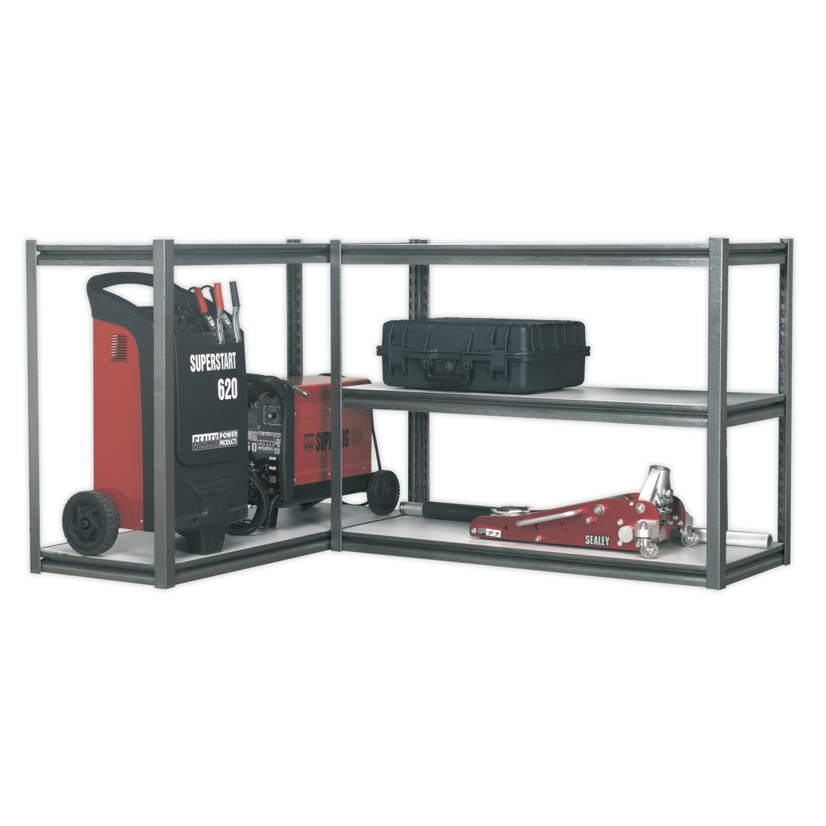 Racking Unit with 5 Shelves 600kg Capacity Per Level