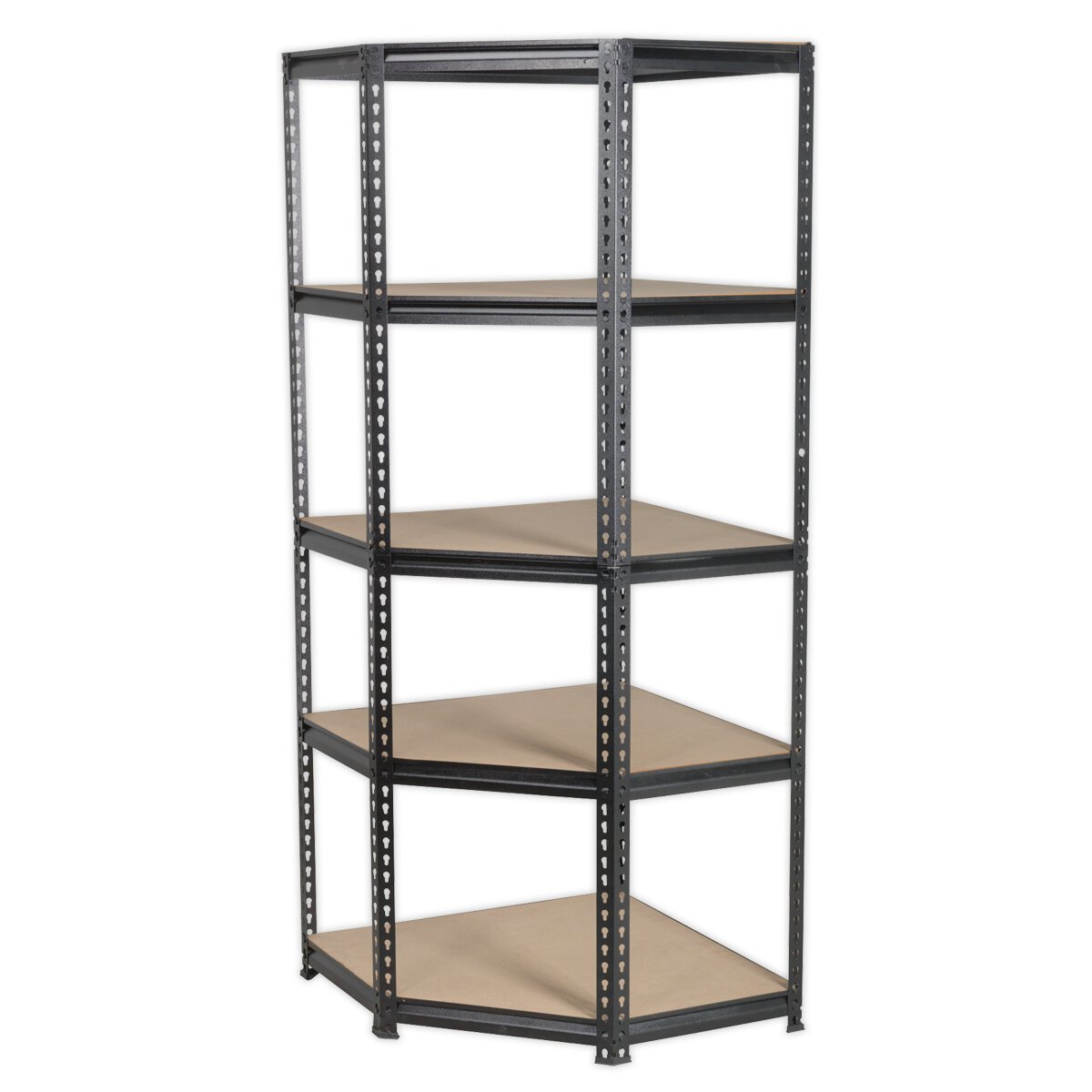 Corner Racking Unit 5 Level 150kg Capacity Per Level | Building ...