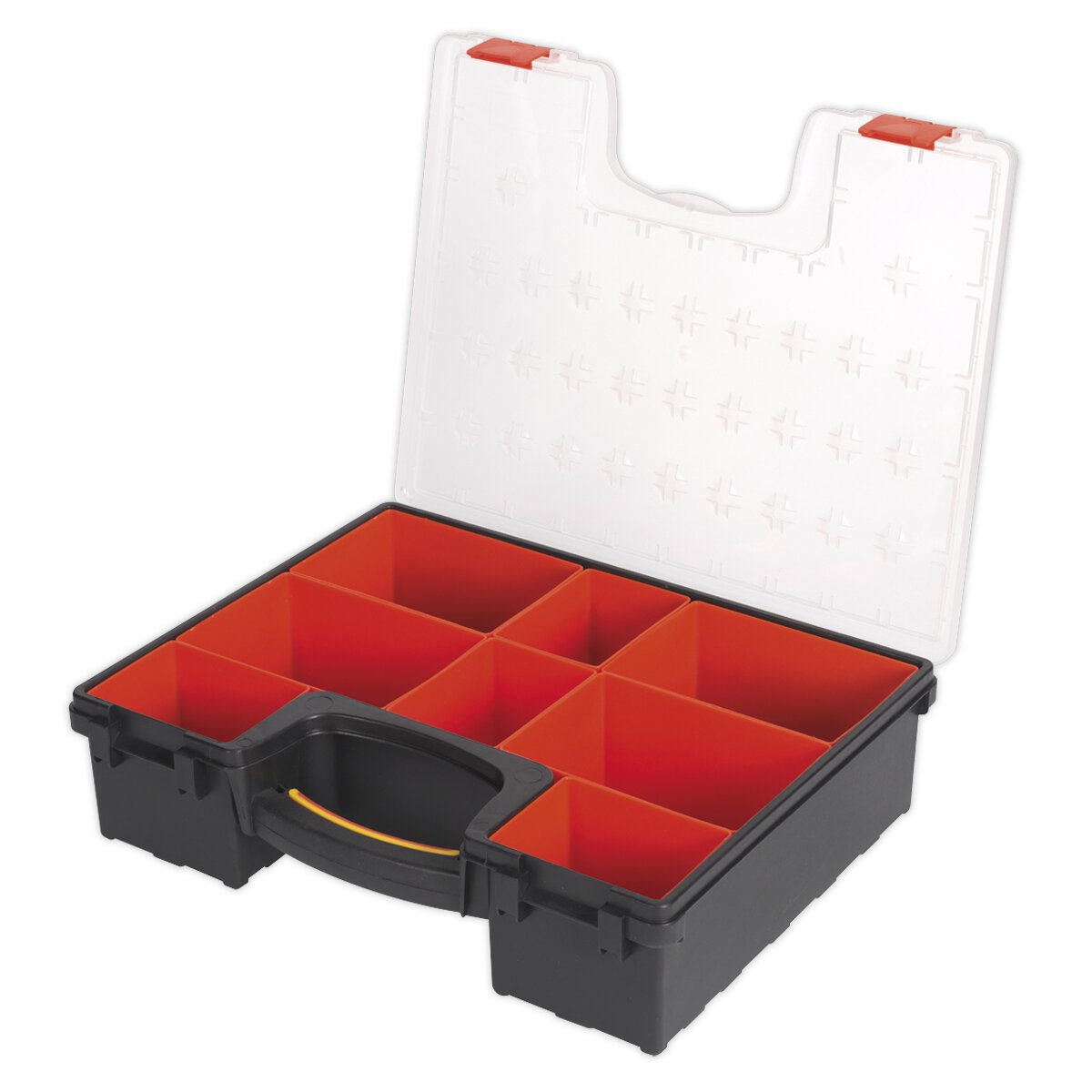 Parts Storage Case with 8 Removable Compartments