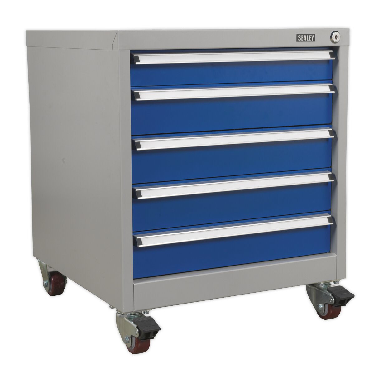 Mobile Industrial Cabinet 5 Drawer