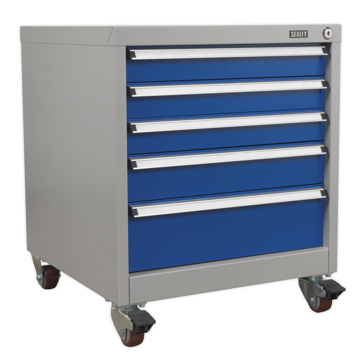 Mobile Industrial Cabinet 5 Drawer