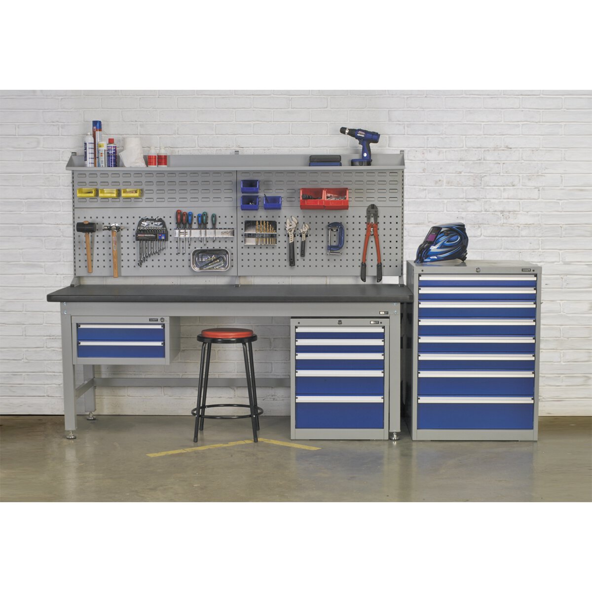 Cabinet Industrial 8 Drawer