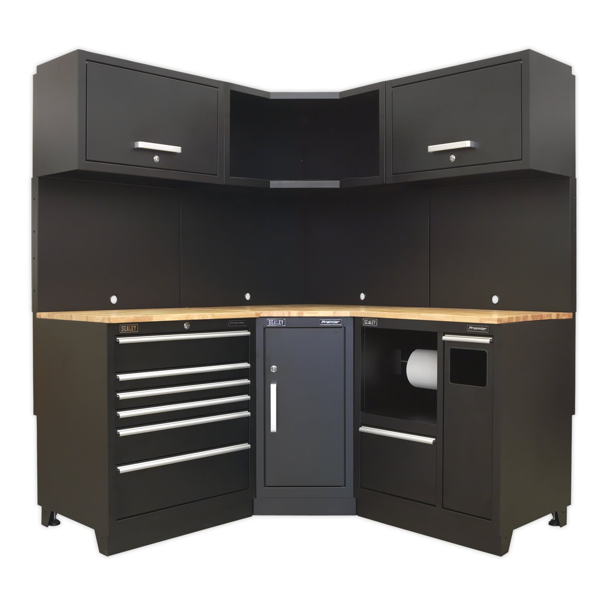 Modular Storage System Combo - Oak Worktop