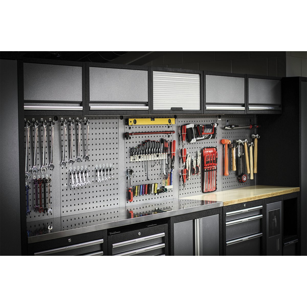 Modular Storage System Combo - Pressed Wood Worktop