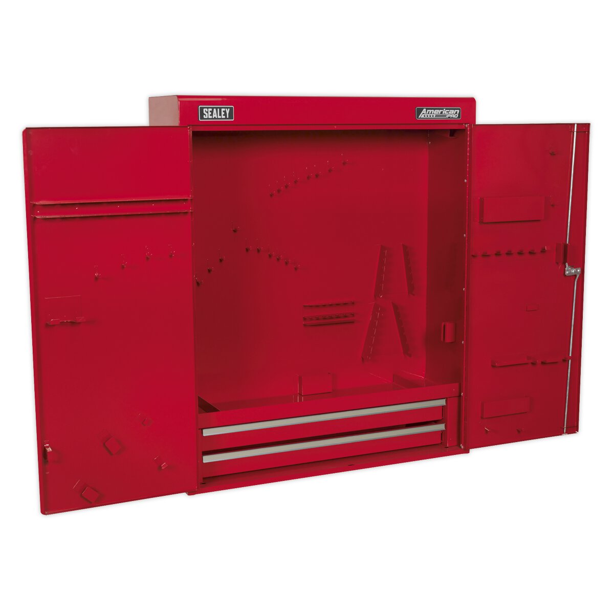 Wall Mounting Tool Cabinet with 2 Drawers