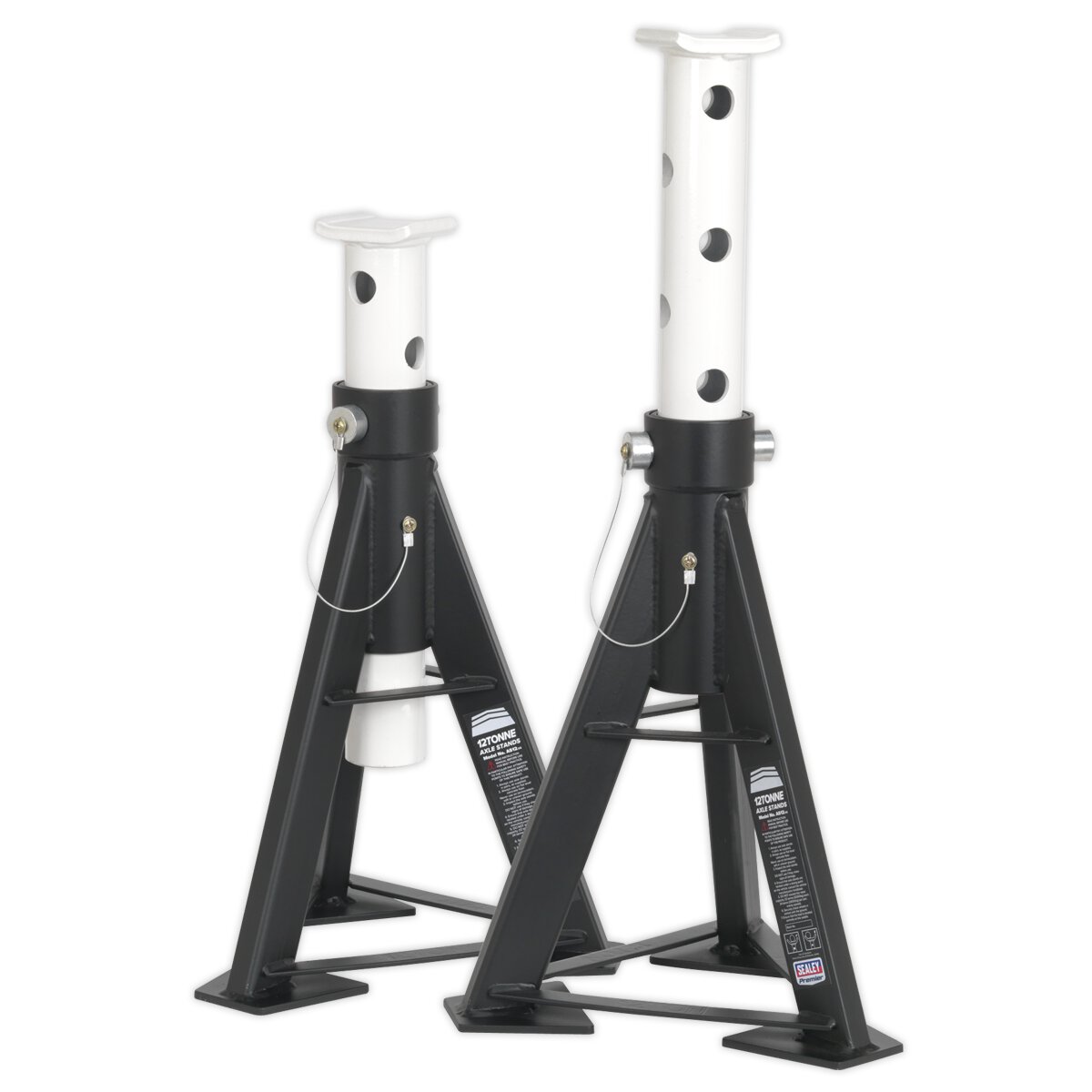 Axle Stands (Pair) 12tonne Capacity per Stand