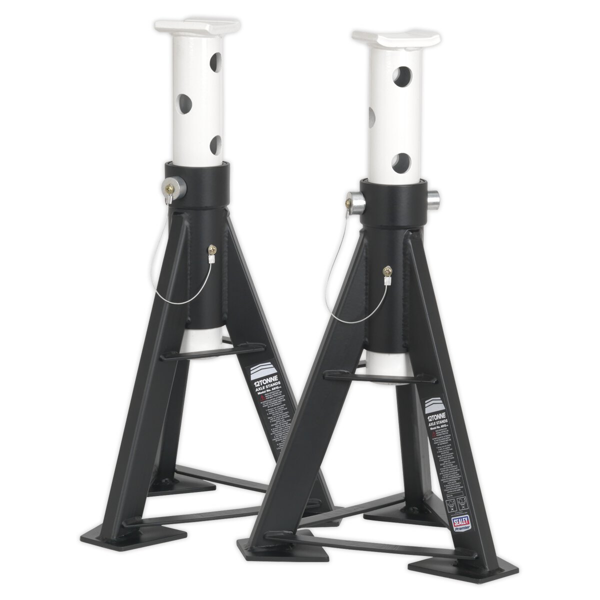 Axle Stands (Pair) 12tonne Capacity per Stand