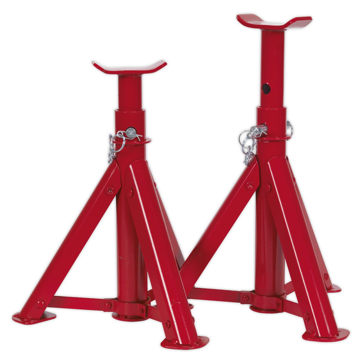 Axle Stands (Pair) 2tonne Capacity per Stand - Folding Type