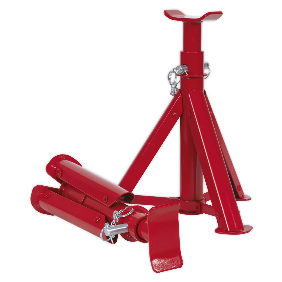 Axle Stands (Pair) 2tonne Capacity per Stand - Folding Type