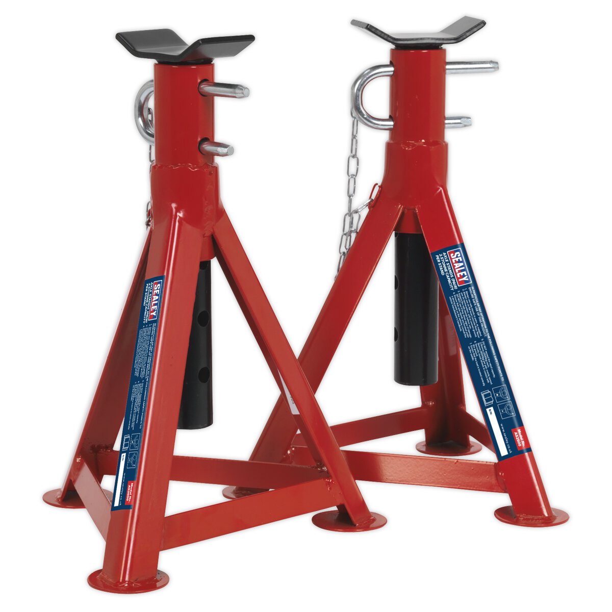 Axle Stands (Pair) 2.5tonne Capacity per Stand