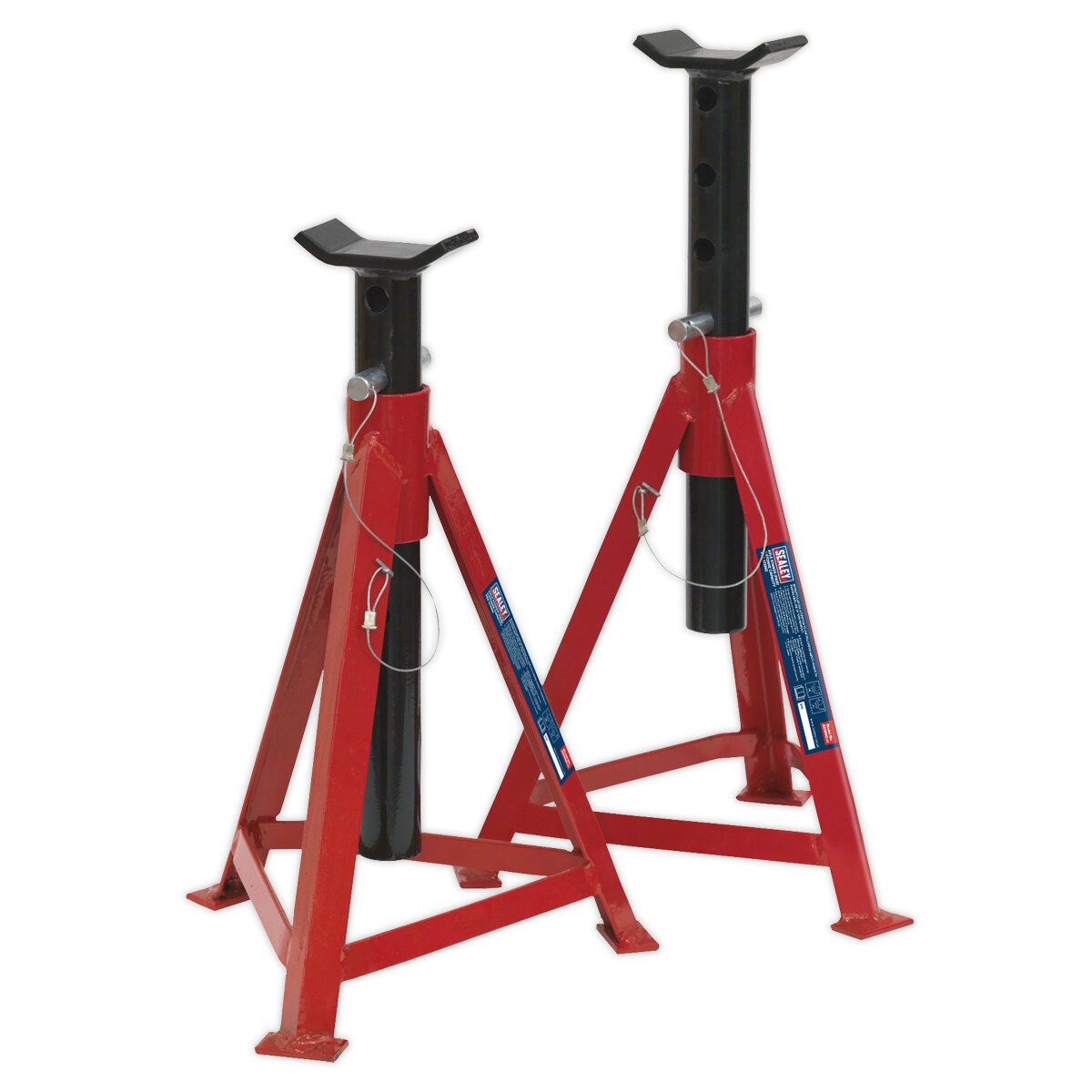 Axle Stands (Pair) 2.5tonne Capacity per Stand Medium Height