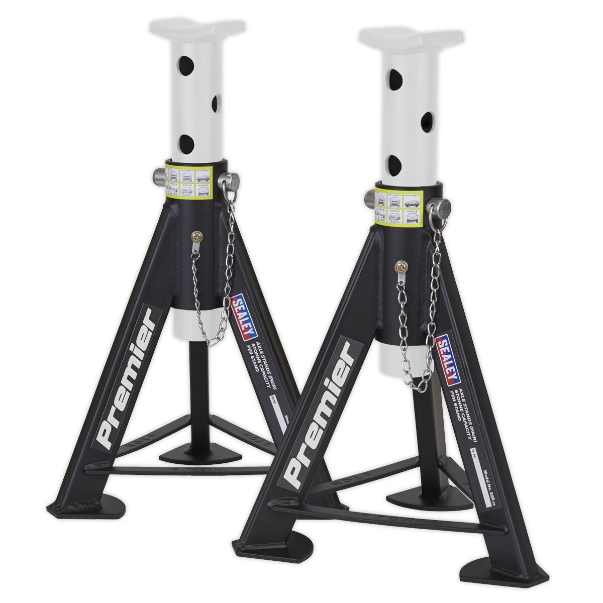 Axle Stands (Pair) 6tonne Capacity per Stand