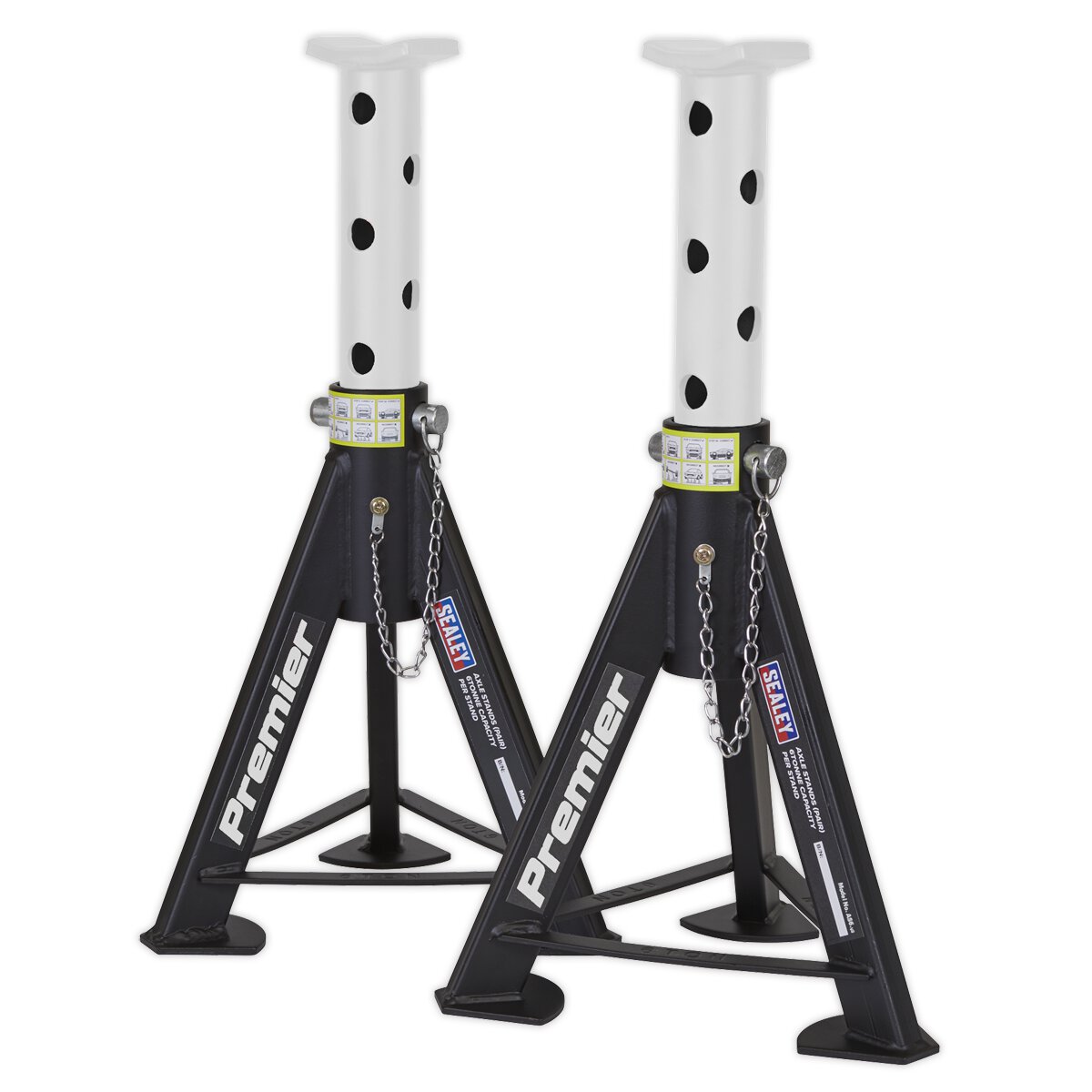 Axle Stands (Pair) 6tonne Capacity per Stand