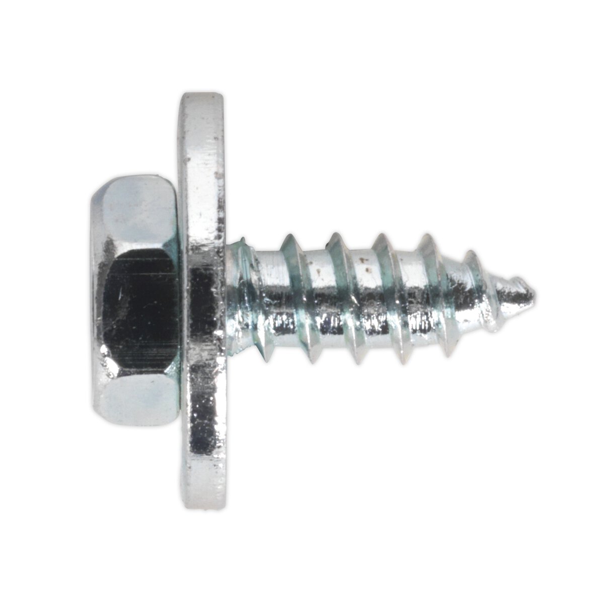 Acme Screw with Captive Washer #10 x 3/4" Zinc BS 7976/6903/B Pack of 100