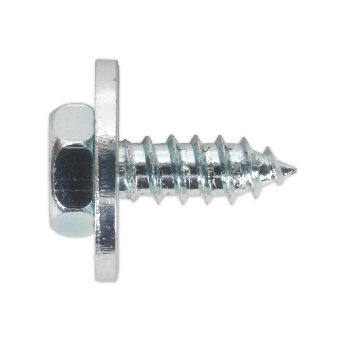 Acme Screw with Captive Washer #10 x 1/2" Zinc BS 7976/6903/B Pack of 100