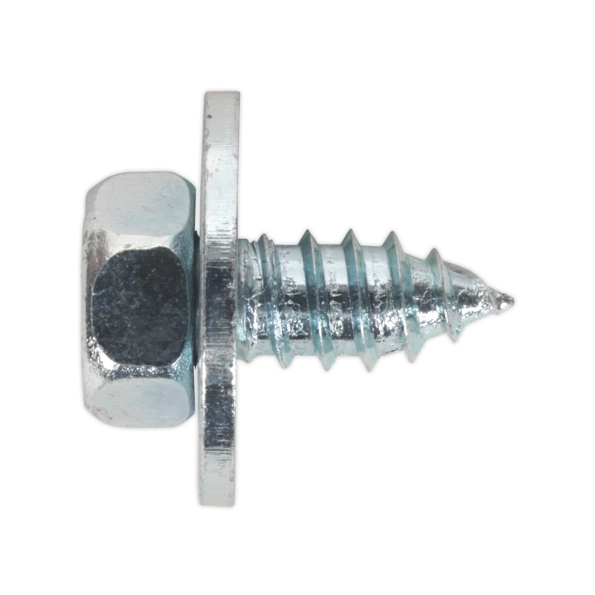 Acme Screw with Captive Washer #14 x 1/2" Zinc BS 7976/6903/B Pack of 100