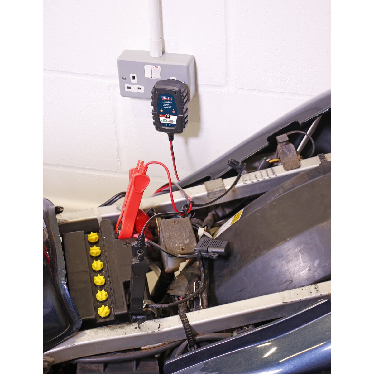 Compact Auto Smart Charger 1A 6/12V