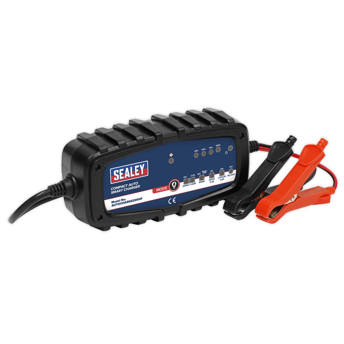 Compact Auto Smart Charger 2A 9-Cycle 6/12V - Lithium