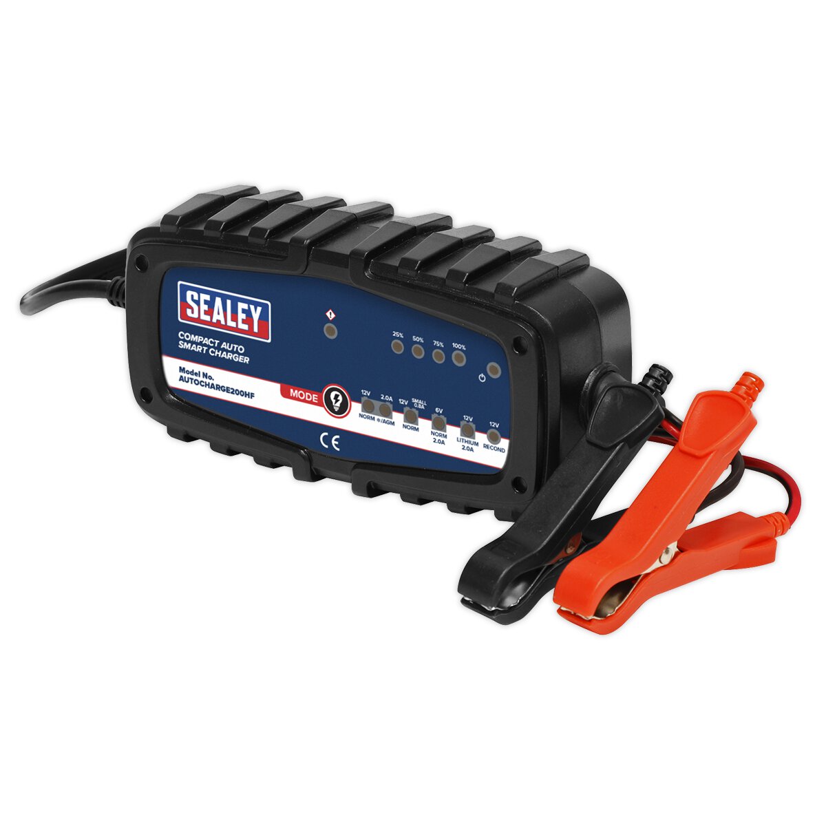 Compact Auto Smart Charger 2A 9-Cycle 6/12V - Lithium