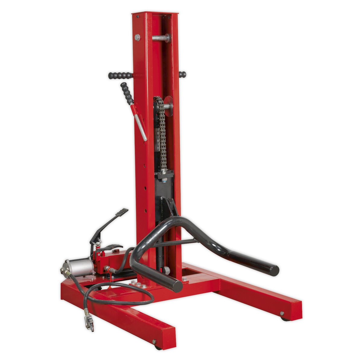 Vehicle Lift 1.5tonne Air/Hydraulic with Foot Pedal