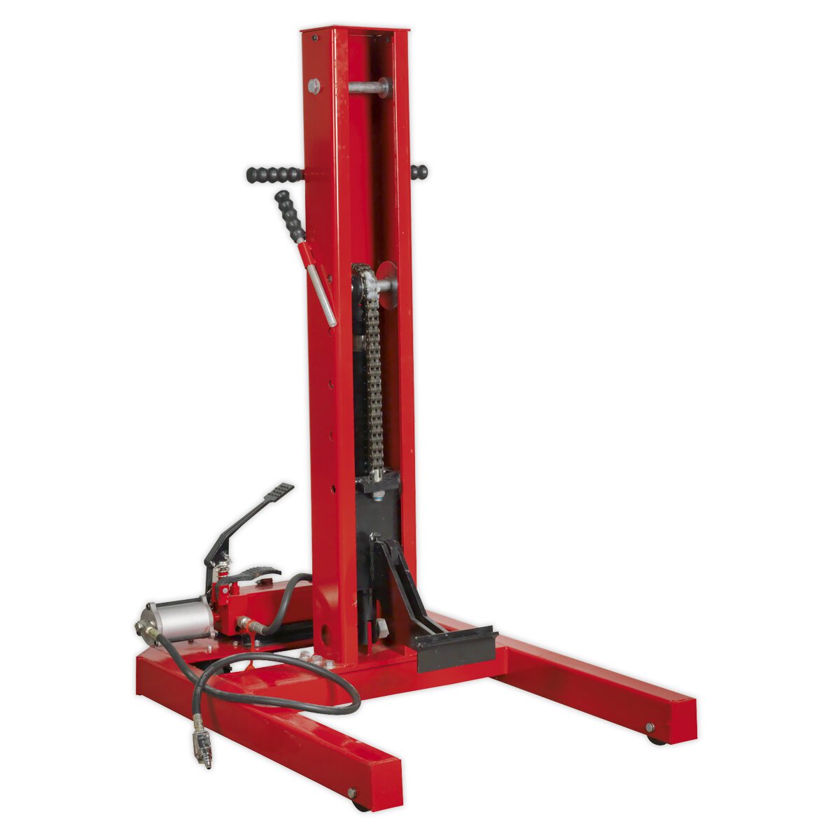Vehicle Lift 1.5tonne Air/Hydraulic with Foot Pedal