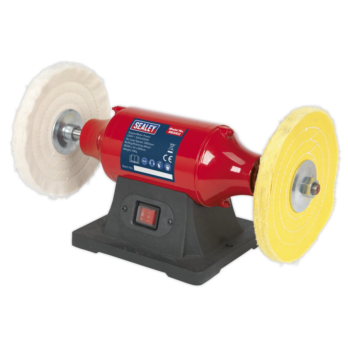 Bench Mounting Buffer/Polisher 200mm 550W/230V