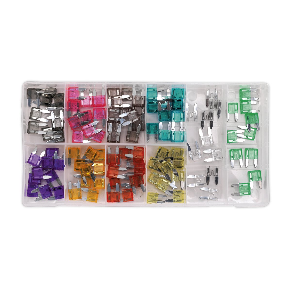 Automotive MINI Blade Fuse Assortment 100pc