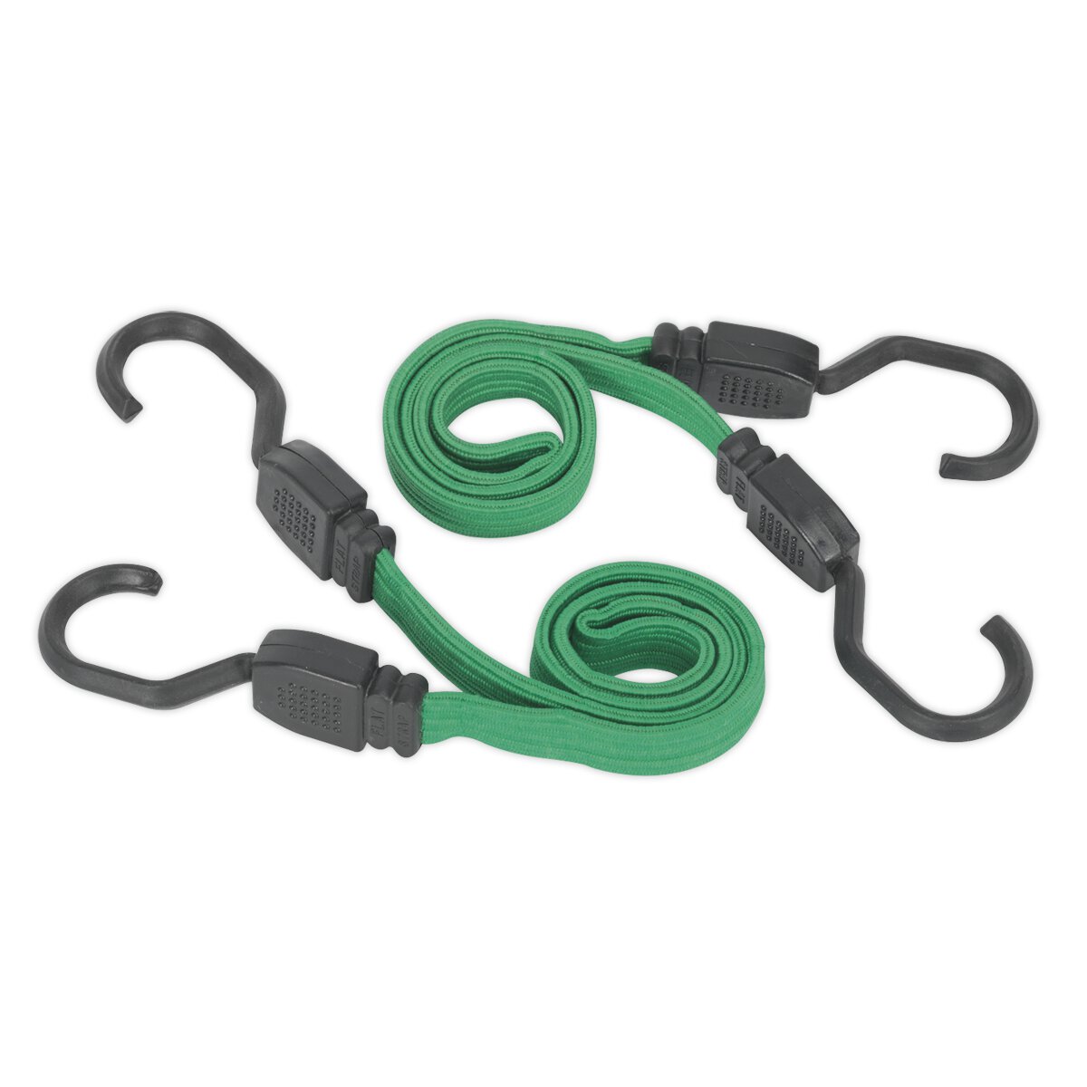 Flat Bungee Cord Set 2pc 610mm
