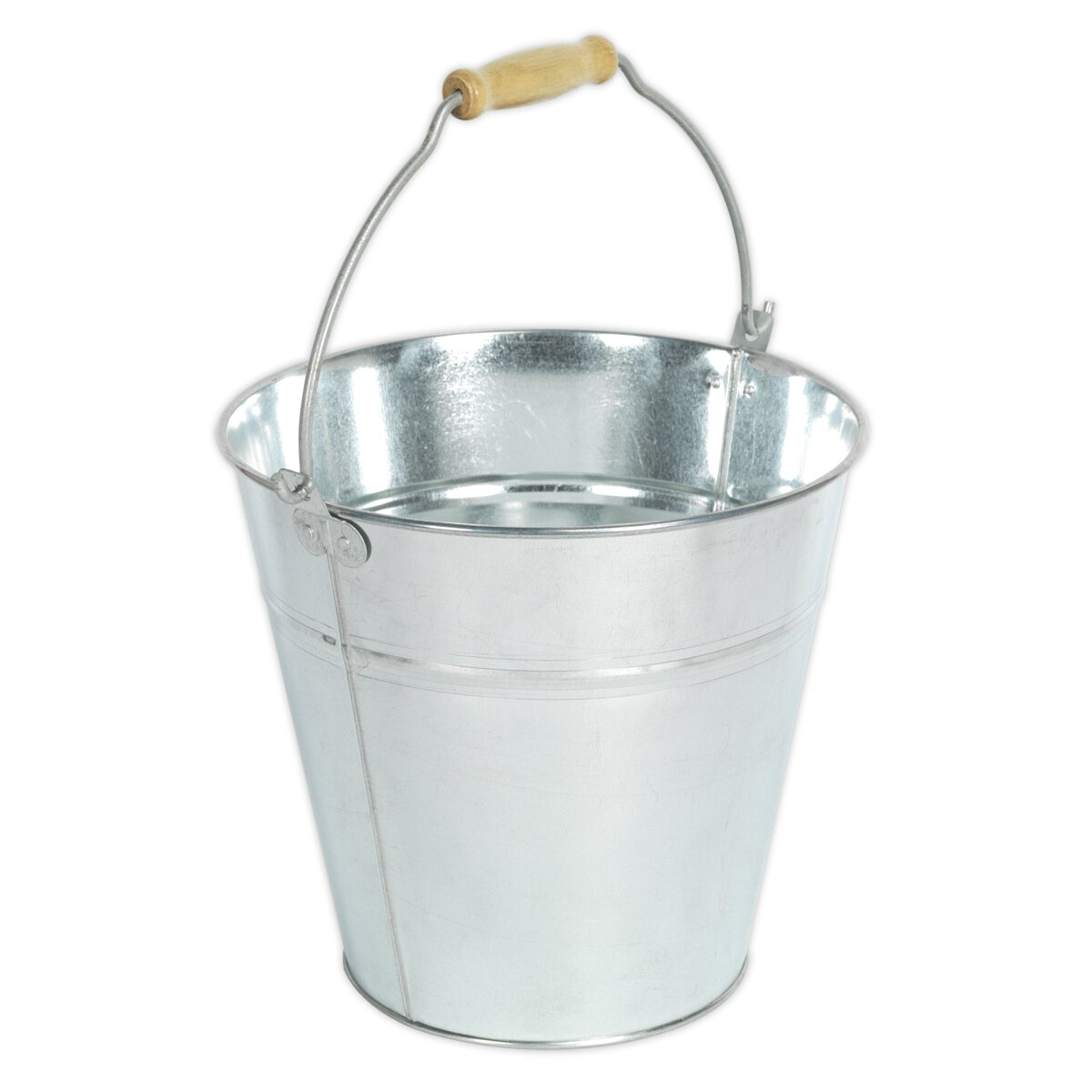 Bucket 14L - Galvanized
