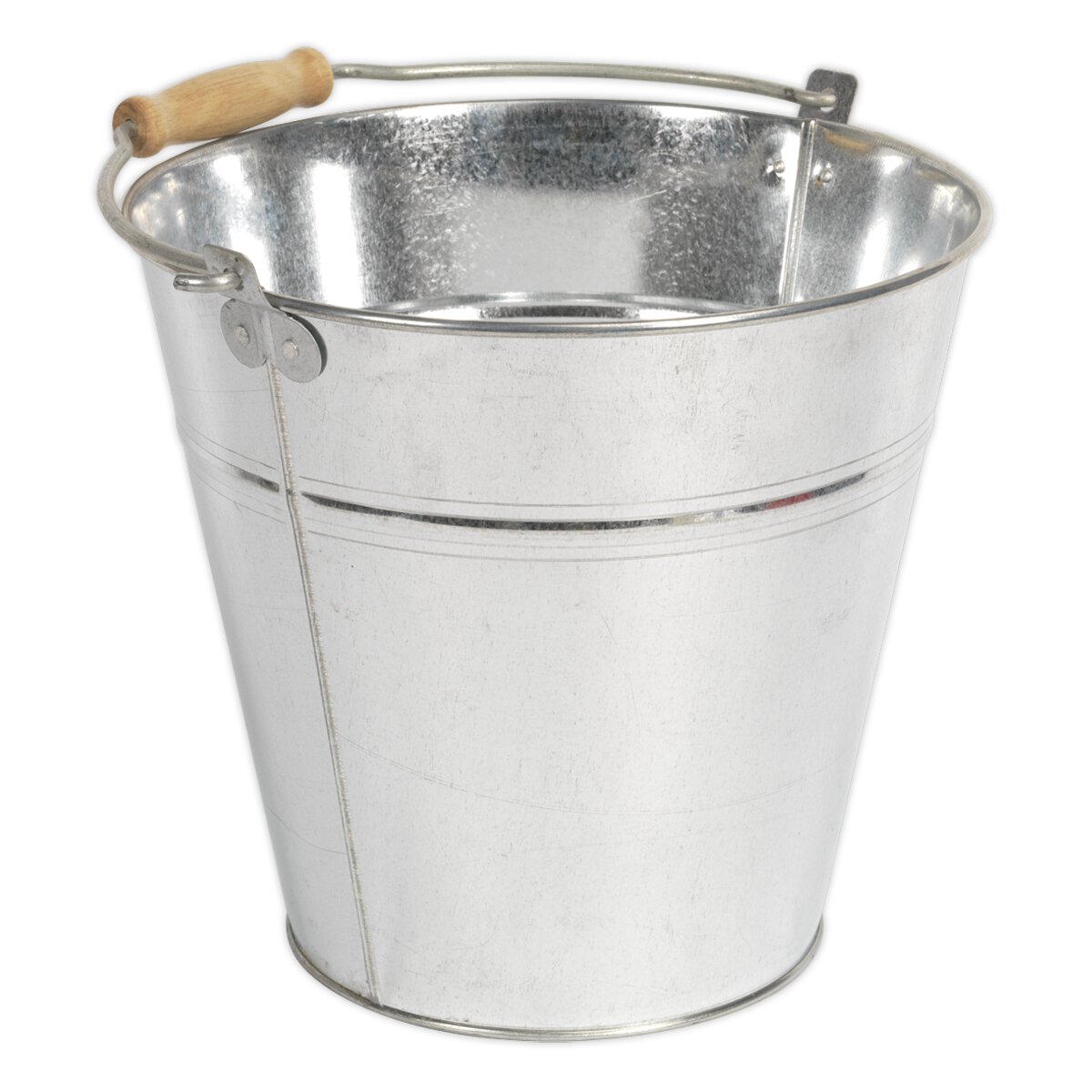 Bucket 14L - Galvanized