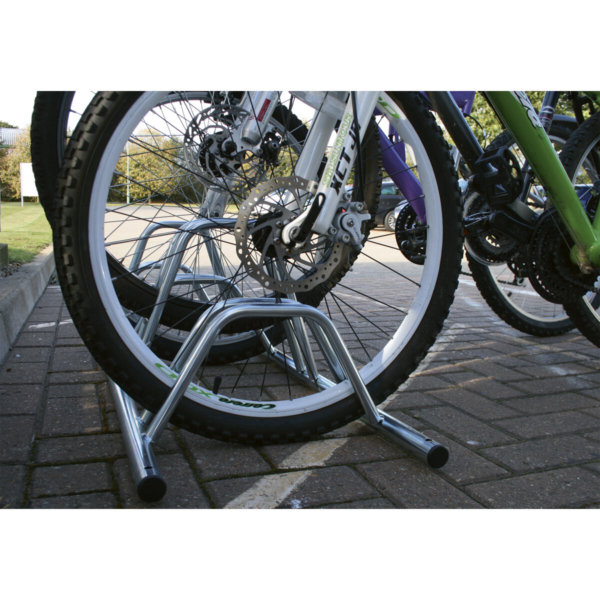 Bicycle Rack 5 Bicycle Dual Height