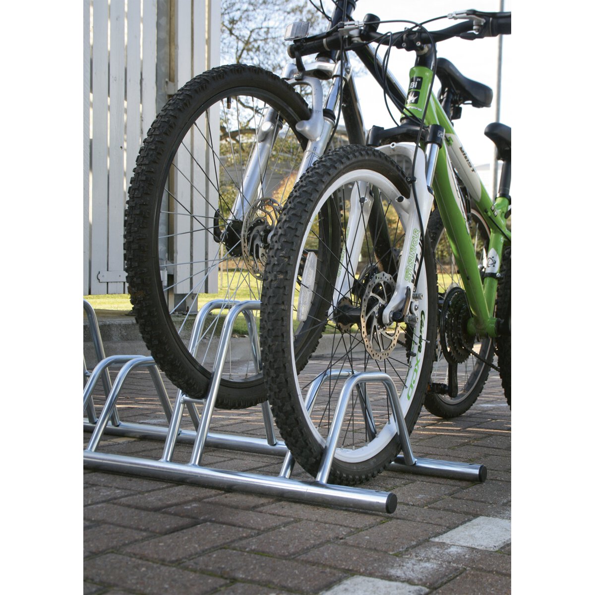 Bicycle Rack 5 Bicycle Dual Height