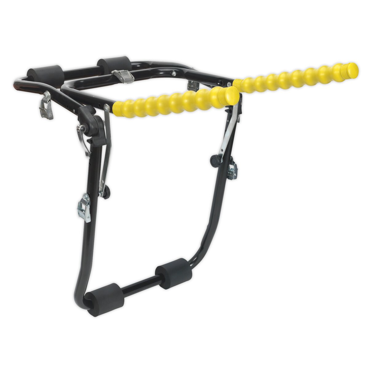 Rear Bicycle Carrier 5 Strap Fixing Maximum 3 Bicycles