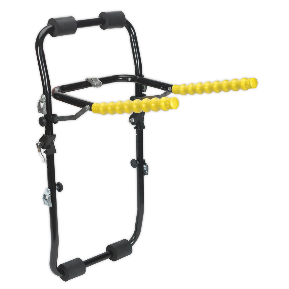 Rear Bicycle Carrier 5 Strap Fixing Maximum 3 Bicycles