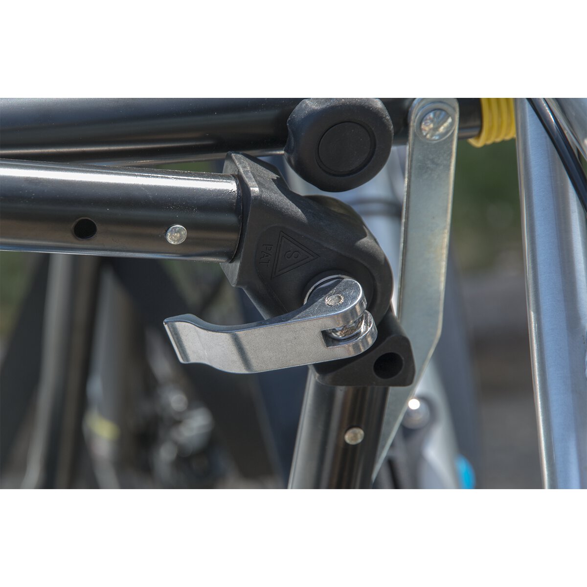 Rear Bicycle Carrier 5 Strap Fixing Maximum 3 Bicycles