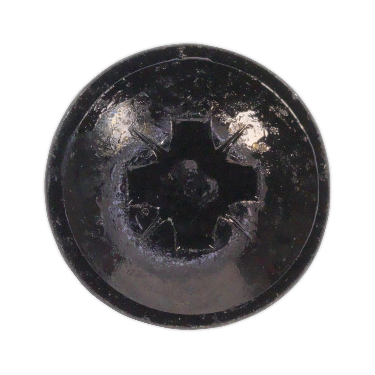 Self Tapping Screw 3.5 x 10mm Flanged Head Black Pozi BS 4174 Pack of 100