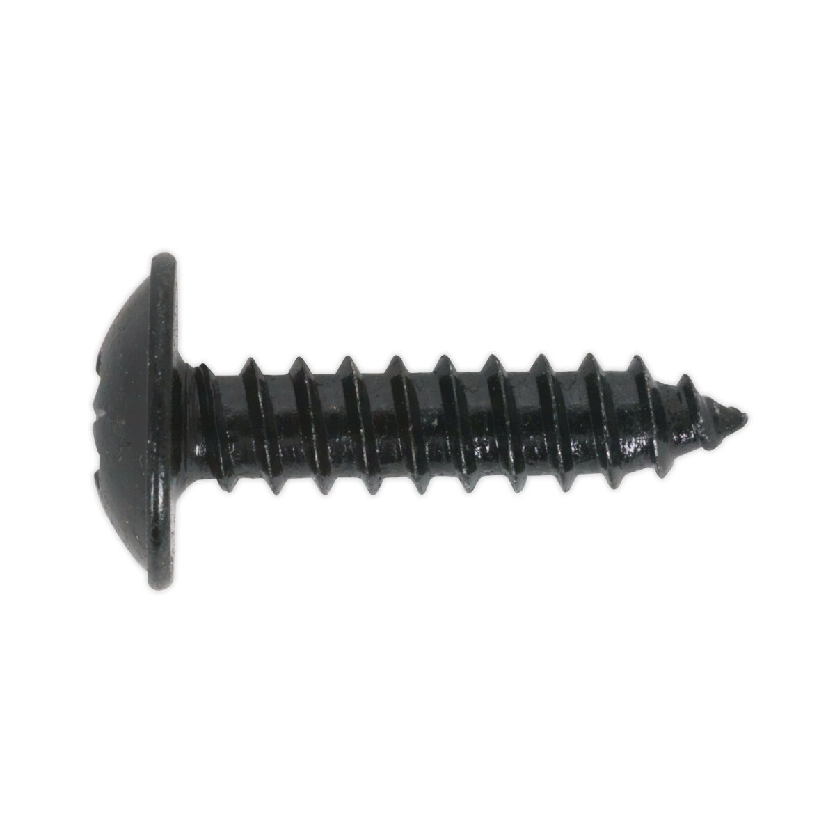 Self Tapping Screw 4.8 x 13mm Flanged Head Black Pozi BS 4174 Pack of 100